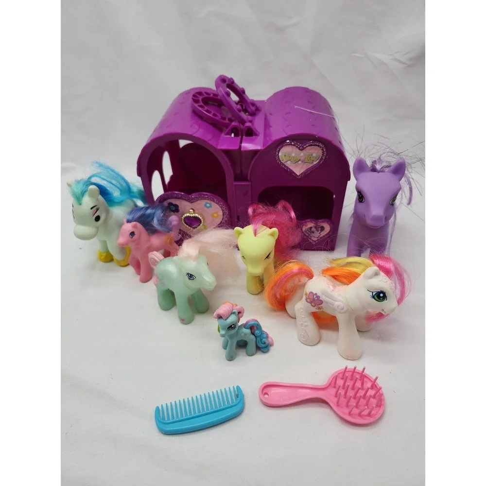 My Little Pony Lot And Pony Luv Stable